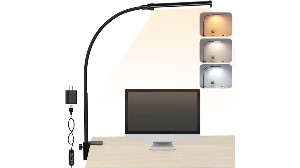 eye caring led desk lamp
