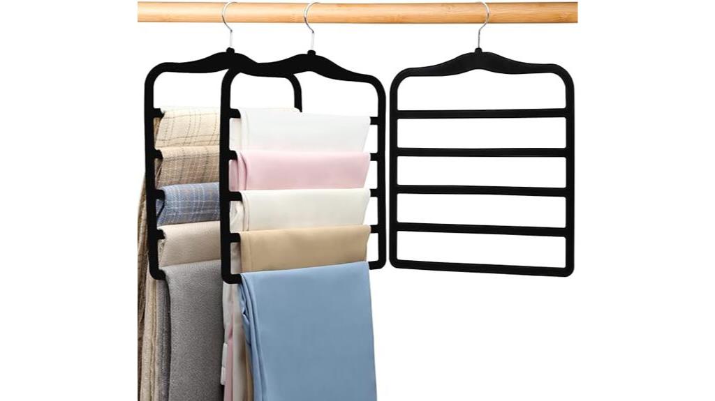 organize with velvet hangers