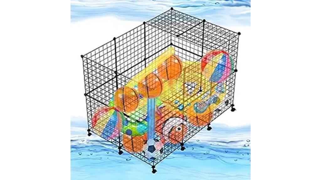 pool noodle storage solution