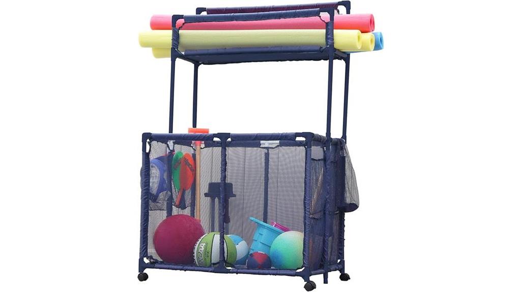 pool noodle storage solution