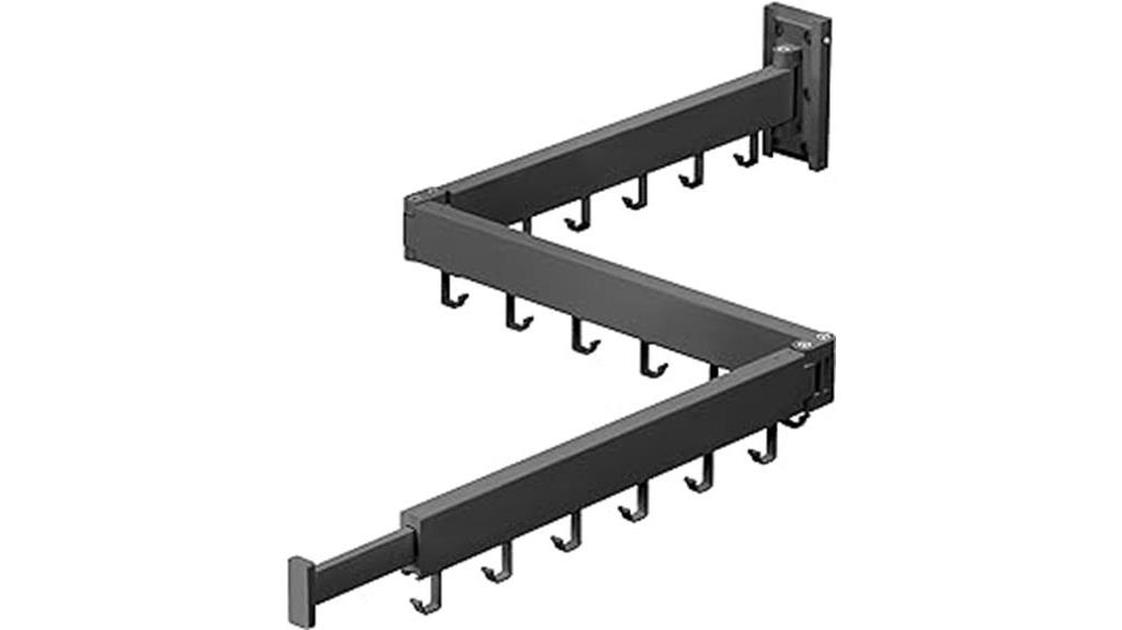space saving wall mount