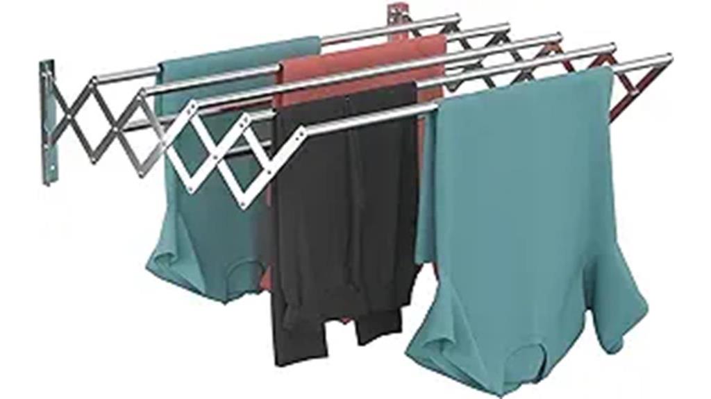 stainless steel wall rack