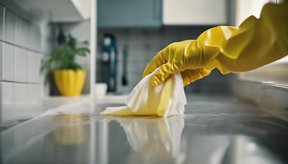 removing sticky residue easily