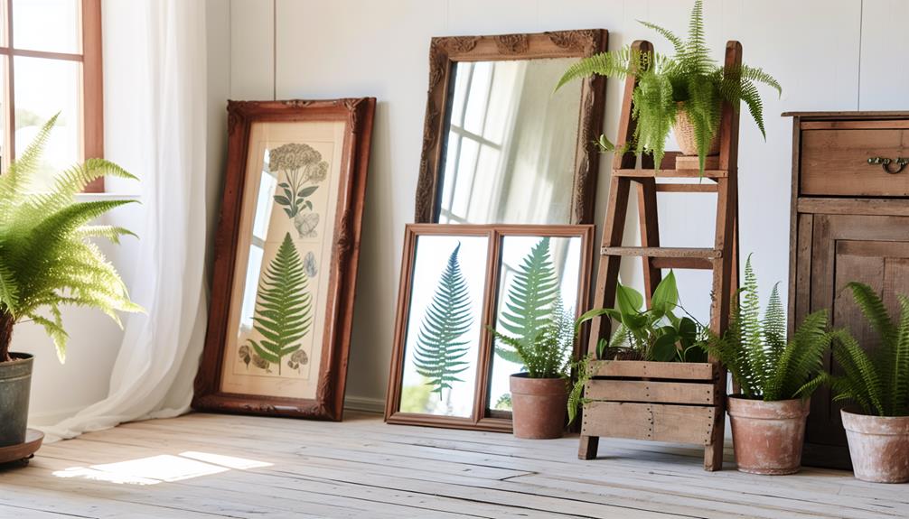 vintage meets natural aesthetics