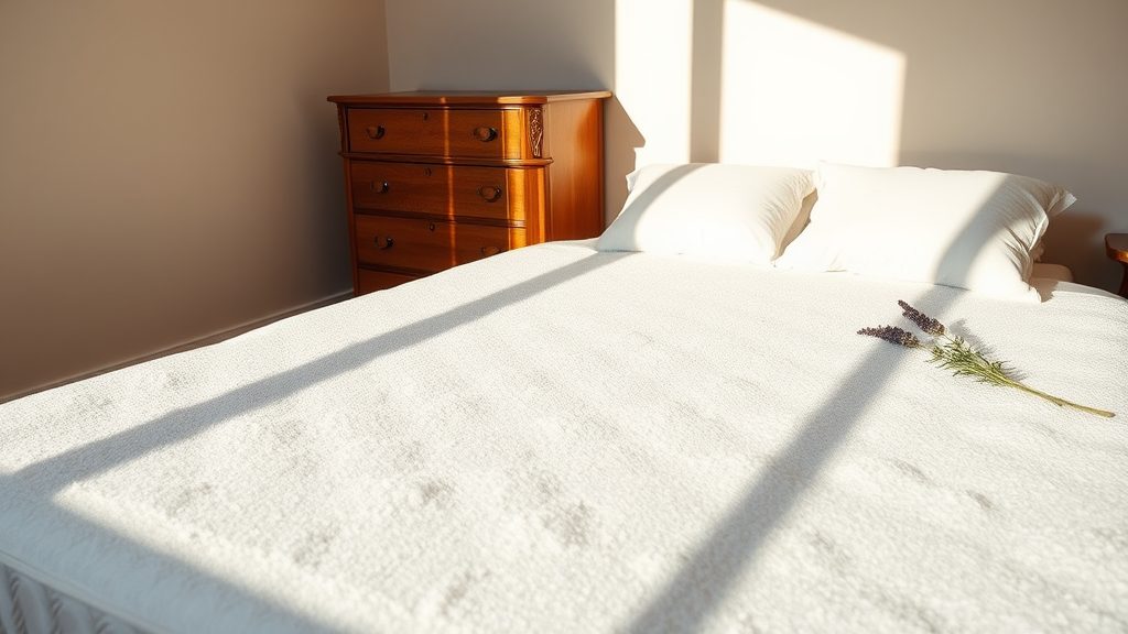 sprinkle baking soda mattress