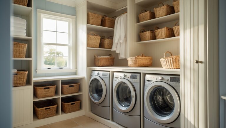Best Small Laundry Room Storage Ideas