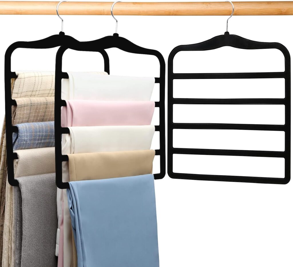 Closet Organizers and Storage (3 Pack Velvet Hangers)
