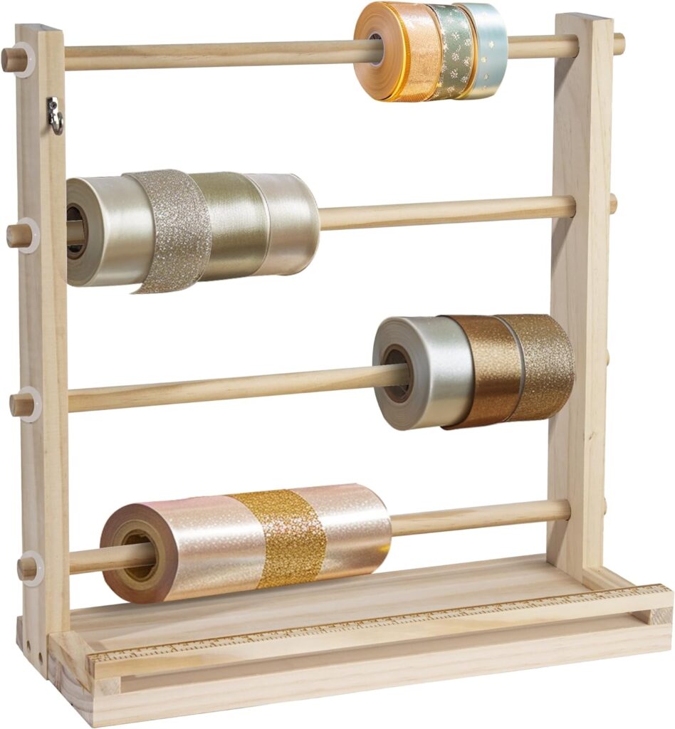 Ribbon Organizer for Craft and Sewing Supplies