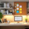 functional aesthetic home office organization