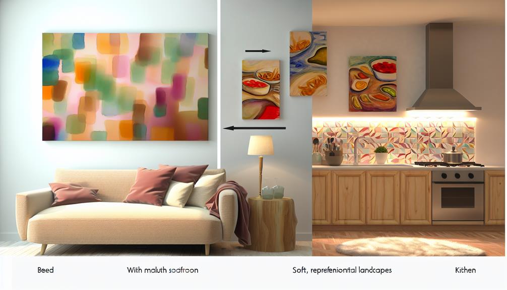 How to Choose the Right Wall Art for Different Rooms - Cosy Hous