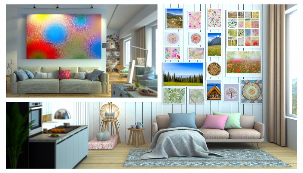 How to Choose the Right Wall Art for Different Rooms - Cosy Hous