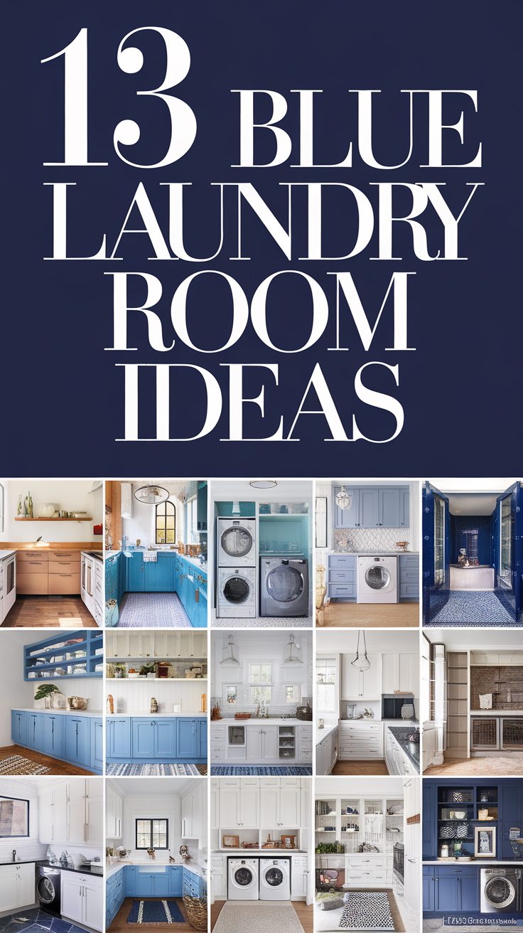 15 Dark Laundry Room Ideas - Cosy Hous