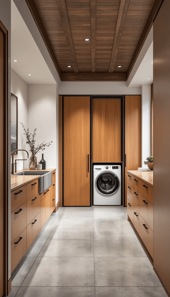 16 Big Laundry Room Designs That Make Organization Easy - Cosy Hous