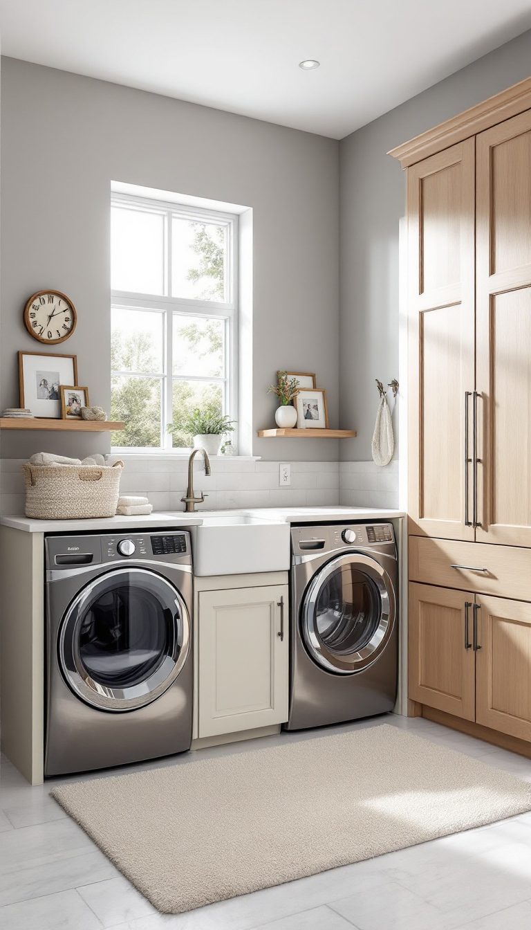 18 Cozy Laundry Room Ideas That'll Make You Actually Enjoy Chores ...