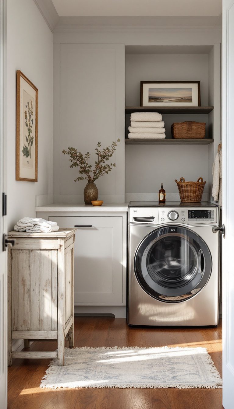 18 Cozy Laundry Room Ideas That'll Make You Actually Enjoy Chores ...