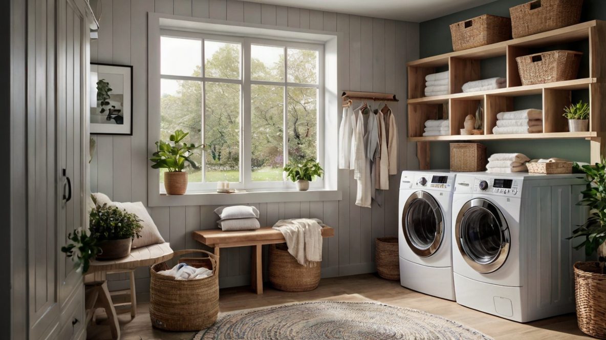 18 Cozy Laundry Room Ideas That'll Make You Actually Enjoy Chores ...