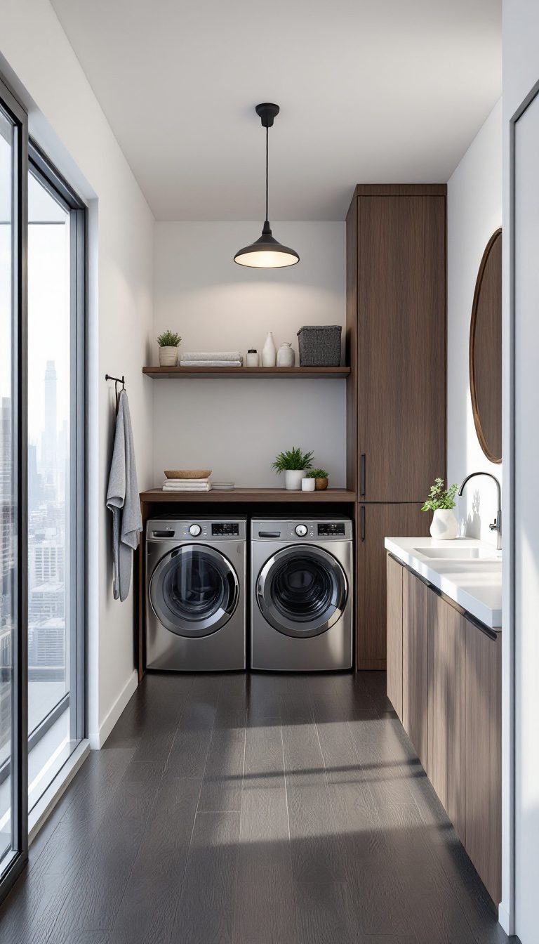 17 Clever Apartment Laundry Room Ideas for Small Spaces - Cosy Hous
