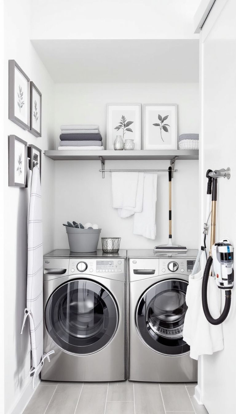 20+ Brilliant Small-Space Laundry Room Ideas That Maximize Every Inch ...