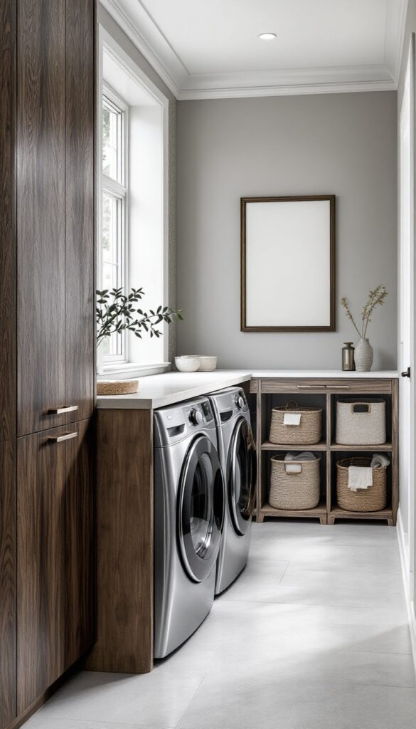 Picture of 17 Clever Apartment Laundry Room Ideas for Small Spaces - Cosy Hous